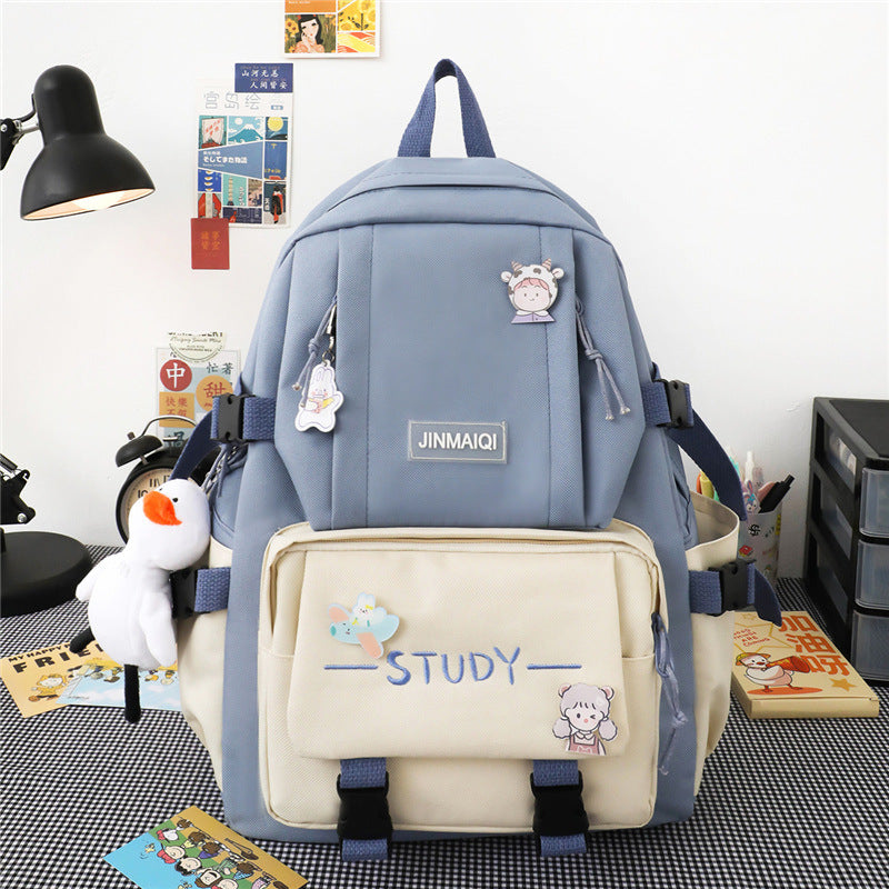 Campus Women's Fashion Canvas Backpack