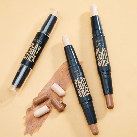 1pc Double Head Face Highlighter Makeup - Fashionista Finesse