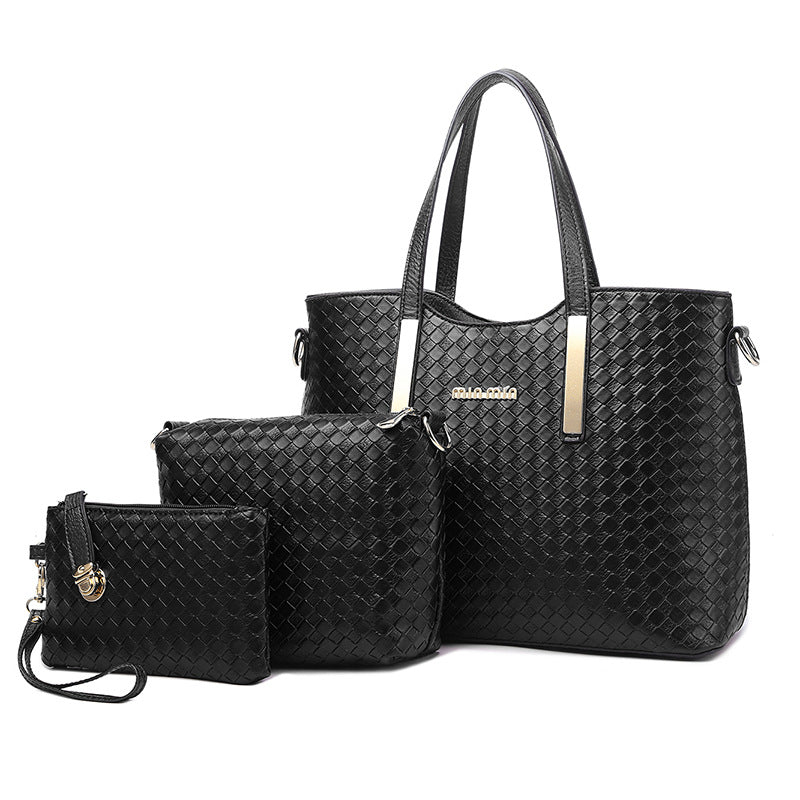 3Pcs Fashionable Handbag Set - Fashionista Finesse