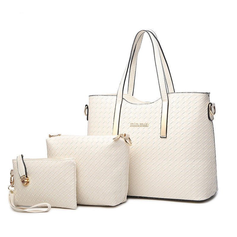 3Pcs Fashionable Handbag Set - Fashionista Finesse