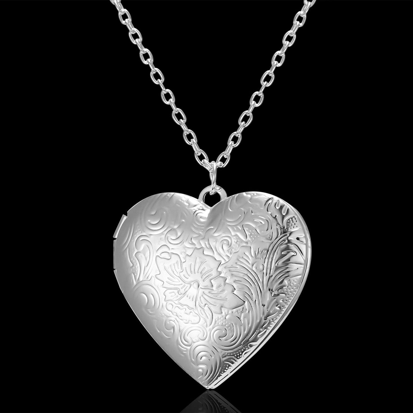 Carved Love Necklace - Fashionista Finesse