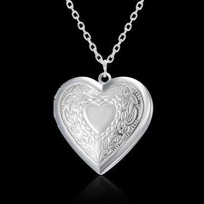 Carved Love Necklace - Fashionista Finesse