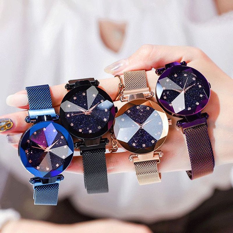 Diamond Cosmos Watches - Fashionista Finesse