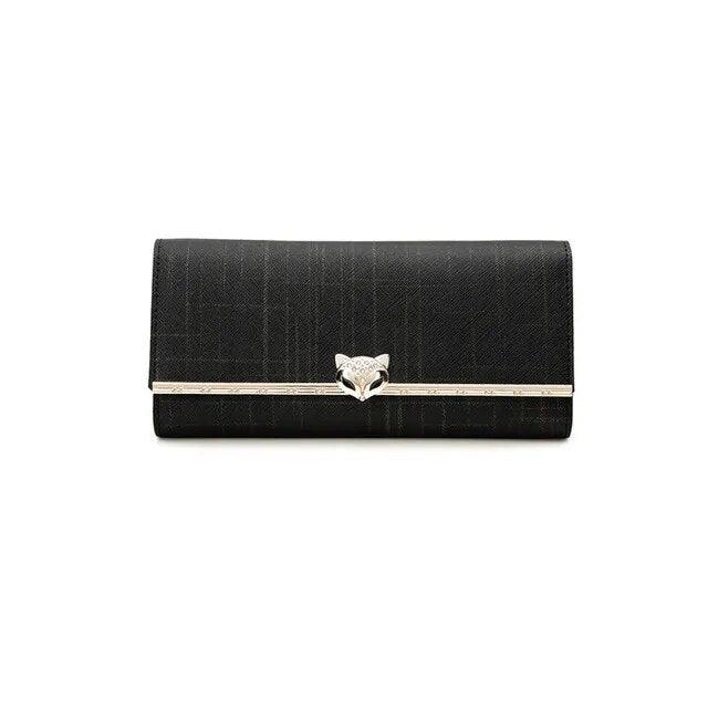 FOXER Women Split Leather Purse - Fashionista Finesse