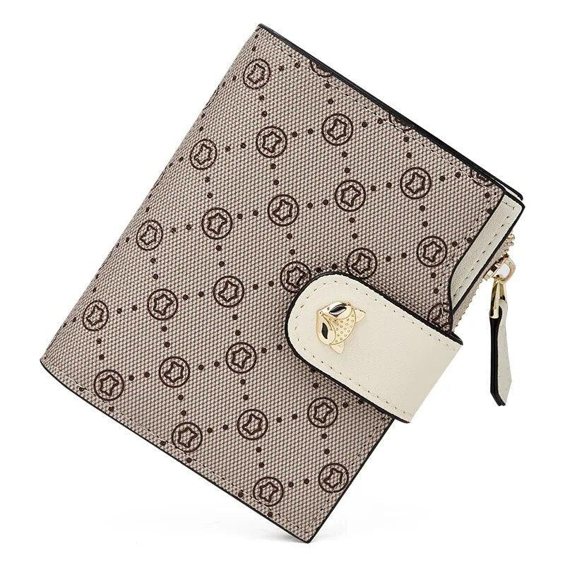 FOXER Women's Short Wallet (PVC Leather) - Fashionista Finesse