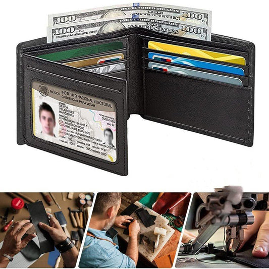 Men's Anti-Magnetic Thin Wallet - Fashionista Finesse