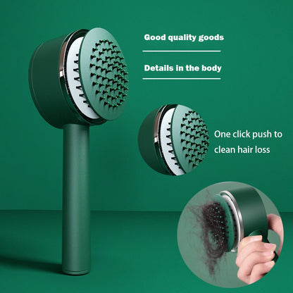 Self Cleaning Hair Brush - Fashionista Finesse