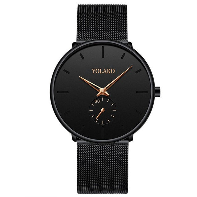 Stainless Mesh Band Watch - Fashionista Finesse