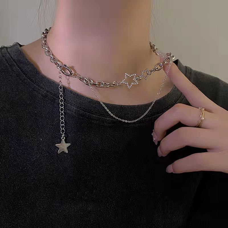 Star Charms Necklace - Fashionista Finesse