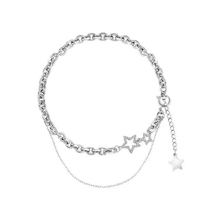 Star Charms Necklace - Fashionista Finesse