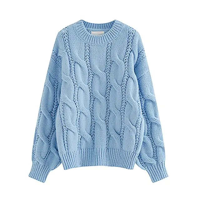 Women Fashion Knitted Pullovers Sweaters - Fashionista Finesse