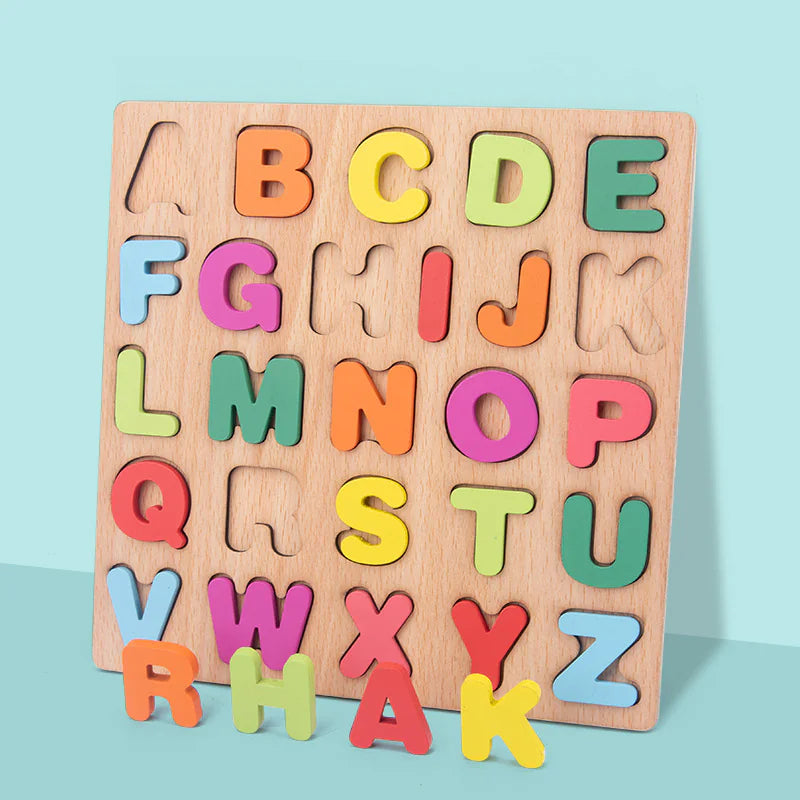 Alphabet and Number Building Blocks