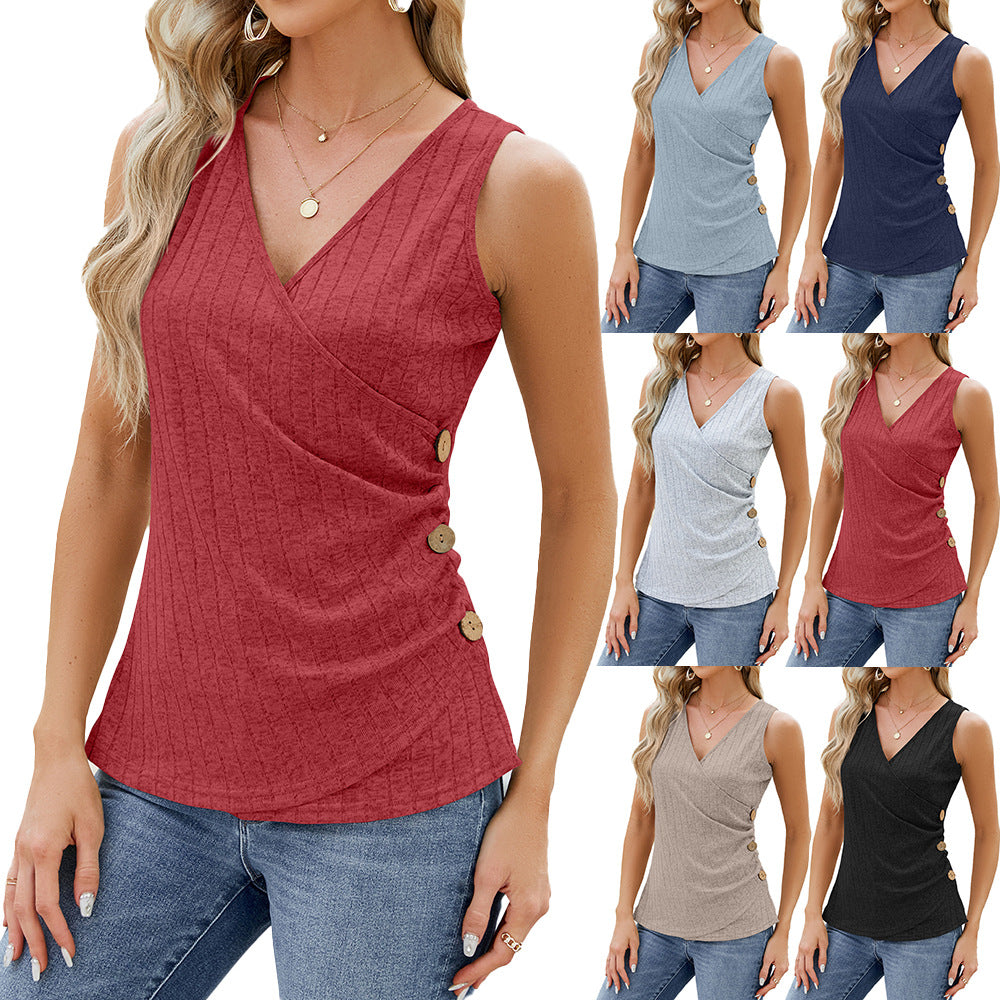 V-neck T-shirt