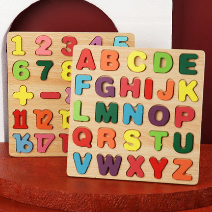 Alphabet and Number Building Blocks