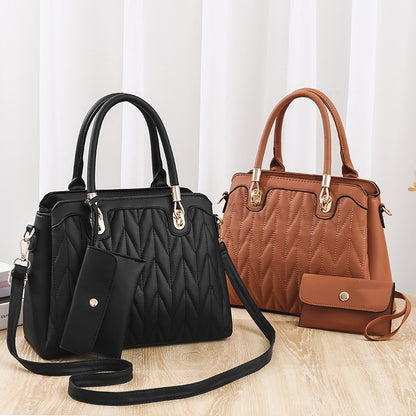 Diamond Pattern Fashionable Handbag