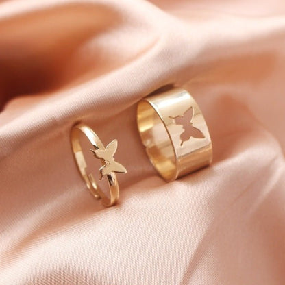 Butterfly Rings - Fashionista Finesse