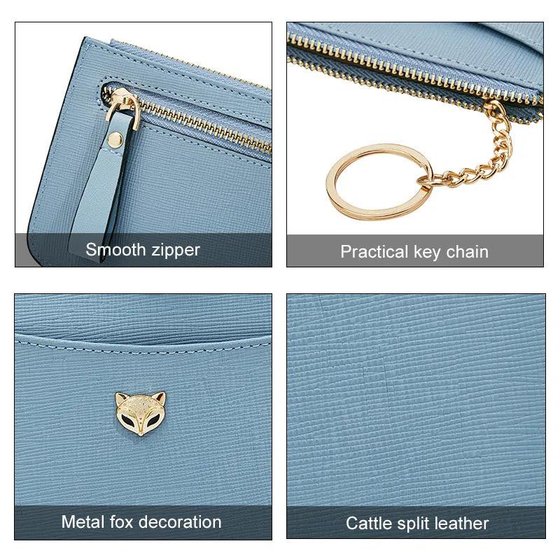 FOXER Woman's Card Holder (Synthetic Leather) - Fashionista Finesse