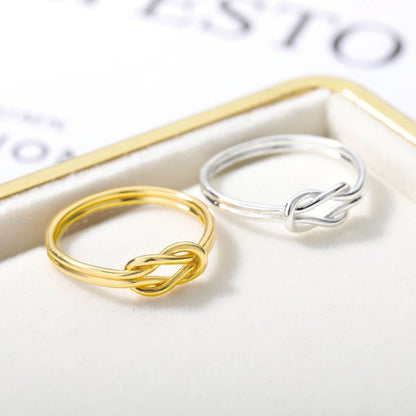 Knot Infinity Rings For Women - Fashionista Finesse