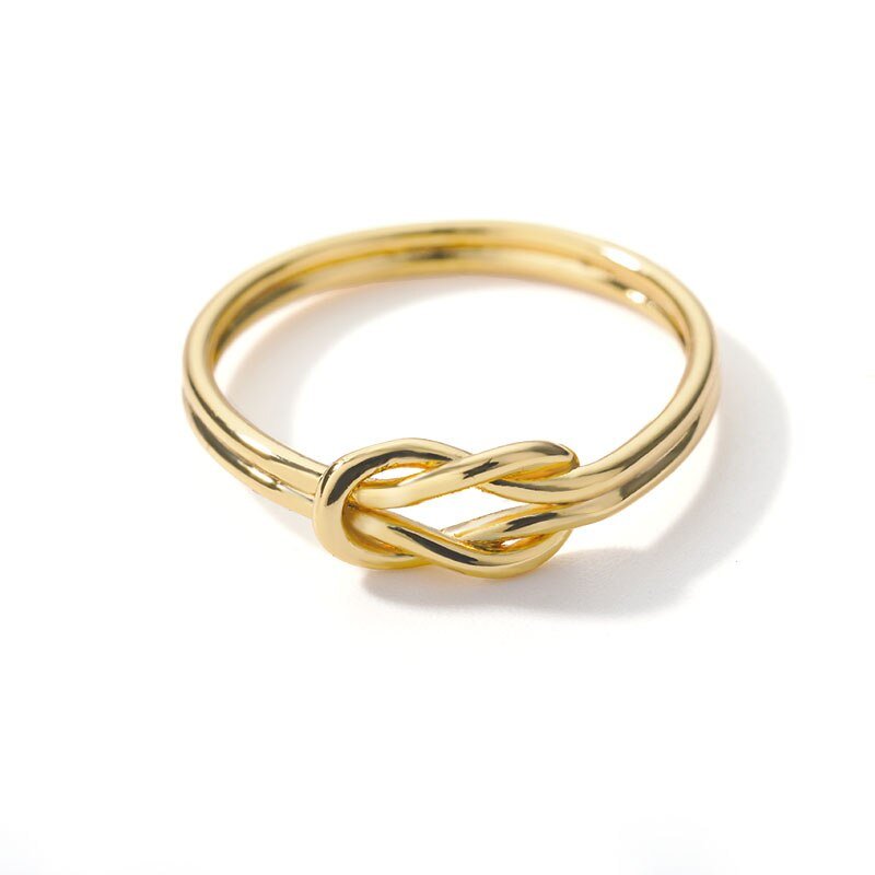 Knot Infinity Rings For Women - Fashionista Finesse