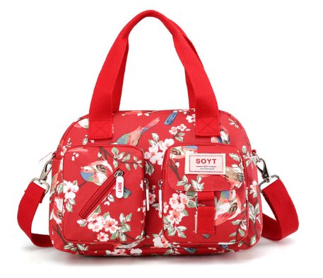 Large Flower Style Handbag - Fashionista Finesse