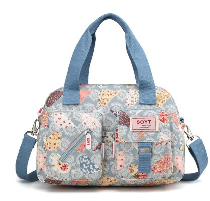 Large Flower Style Handbag - Fashionista Finesse