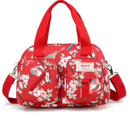 Large Flower Style Handbag - Fashionista Finesse