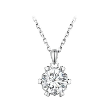 Moissanite Pendant Necklace - Fashionista Finesse