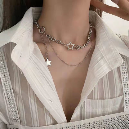 Star Charms Necklace - Fashionista Finesse