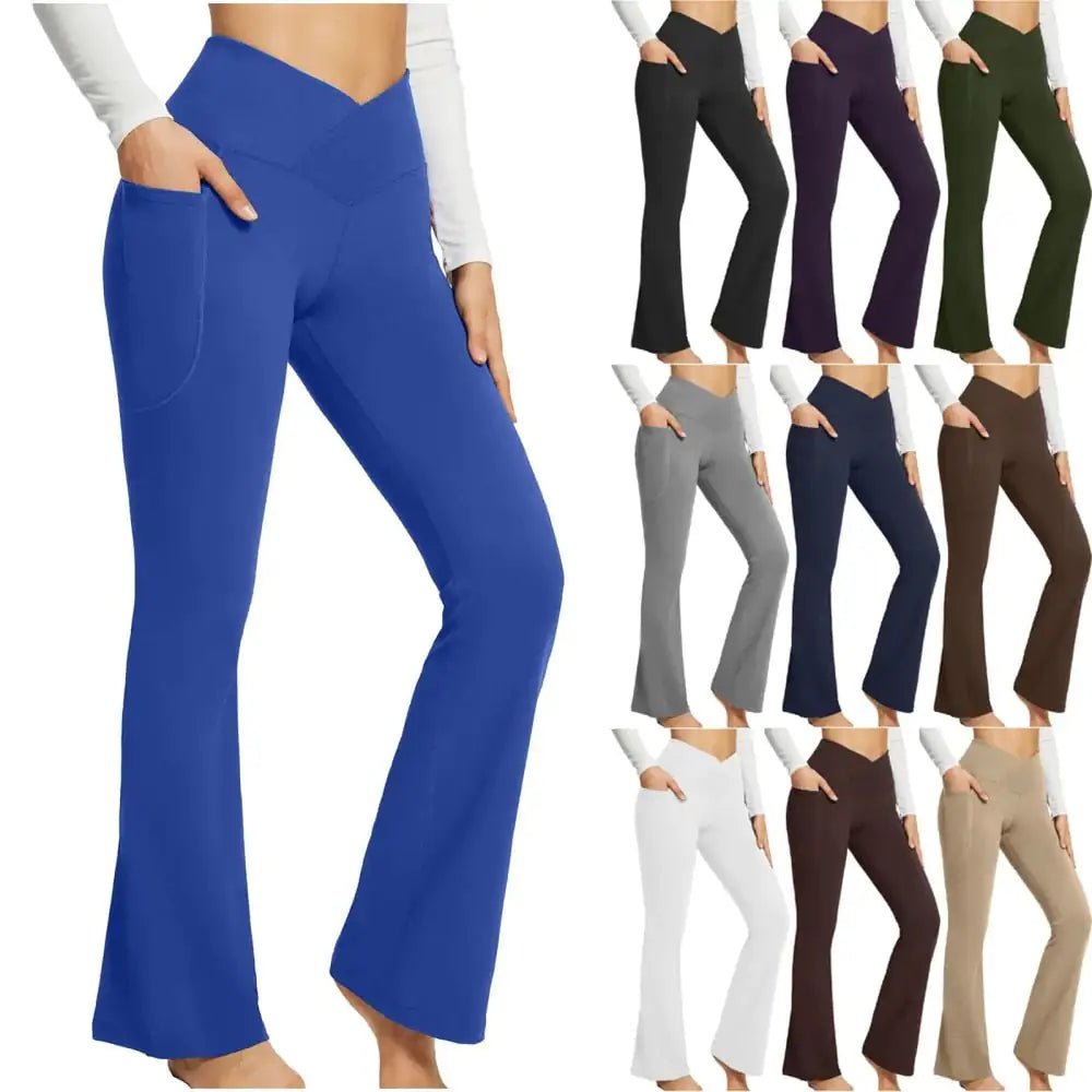 Yoga Flare Leggings - Fashionista Finesse